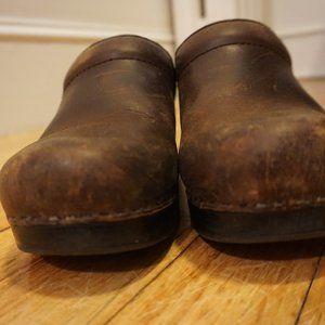 Dansko Professional Antique Oiled Leather Clog
